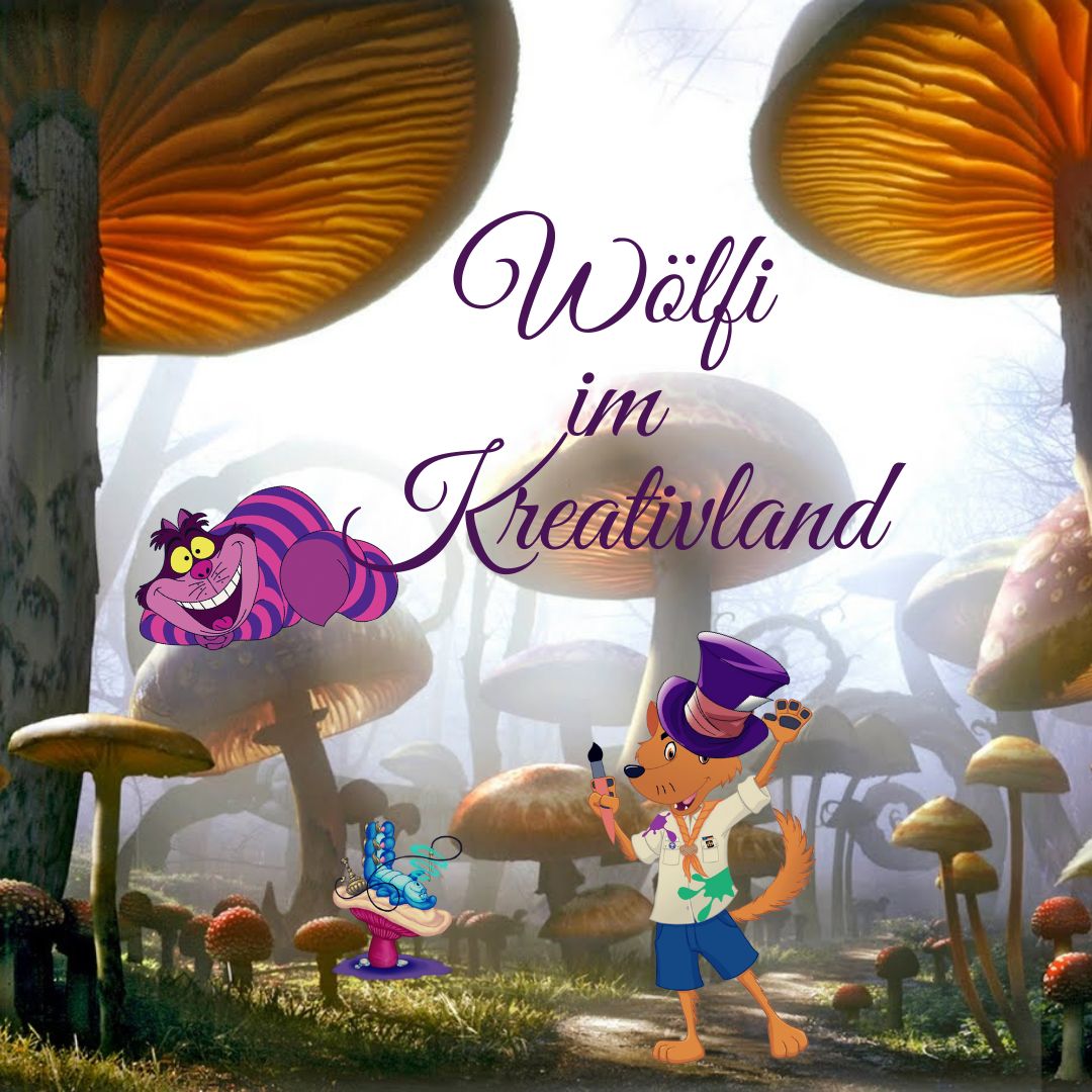 Wö Leiterwochenende: Wölfi im Kreativland