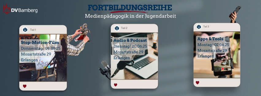 Fortbildungsreihe – Medienpädagogik in der Jugendarbeit